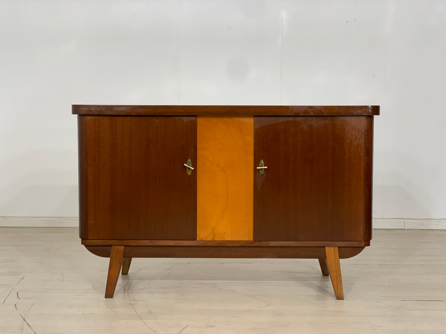 Mid Century Chest of Drawers Sideboard Cabinet Vintage
