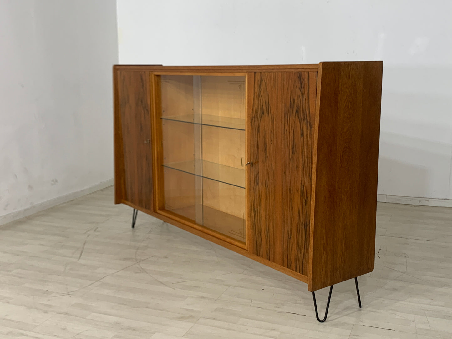 Vintage highboard cabinet buffet crockery cabinet living room cabinet Mid Century