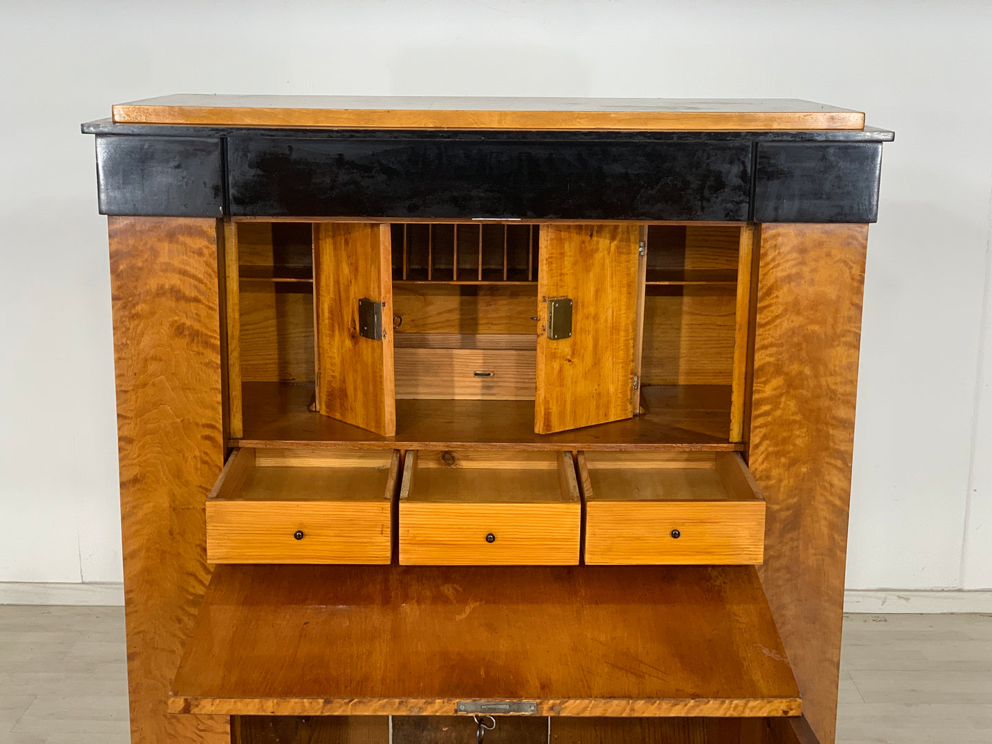 Art Deco secretary cabinet office cabinet antique