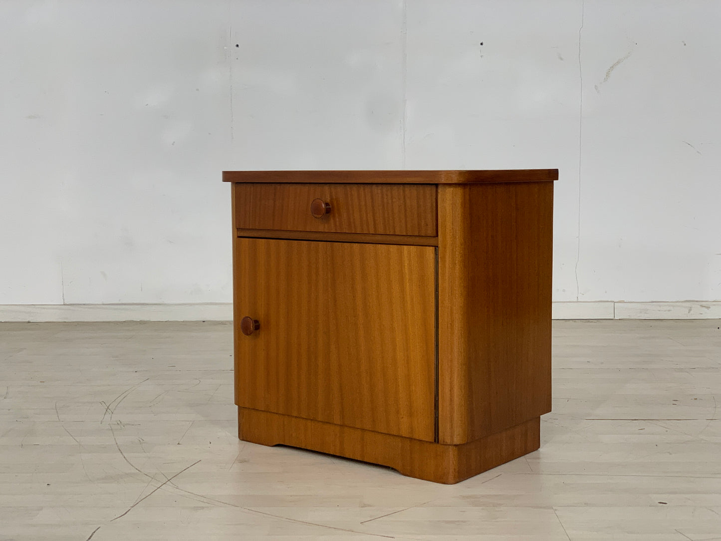 Mid Century Bedside Table Nightstand Chest of Drawers Vintage