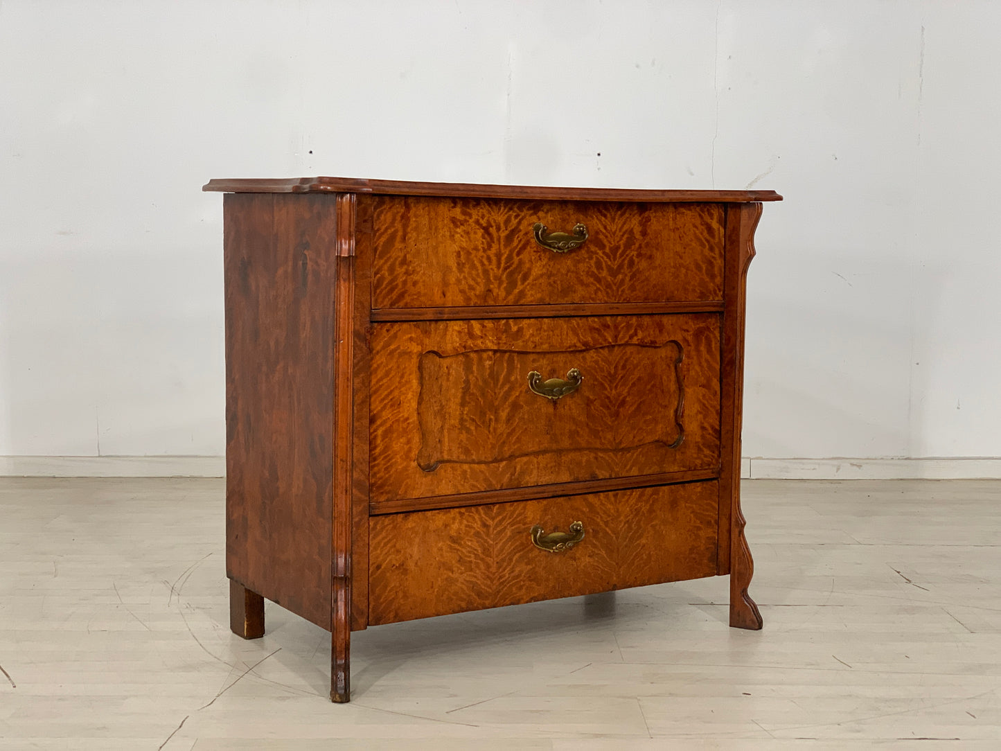 Wilhelminian style chest of drawers, wardrobe, laundry chest around 1920