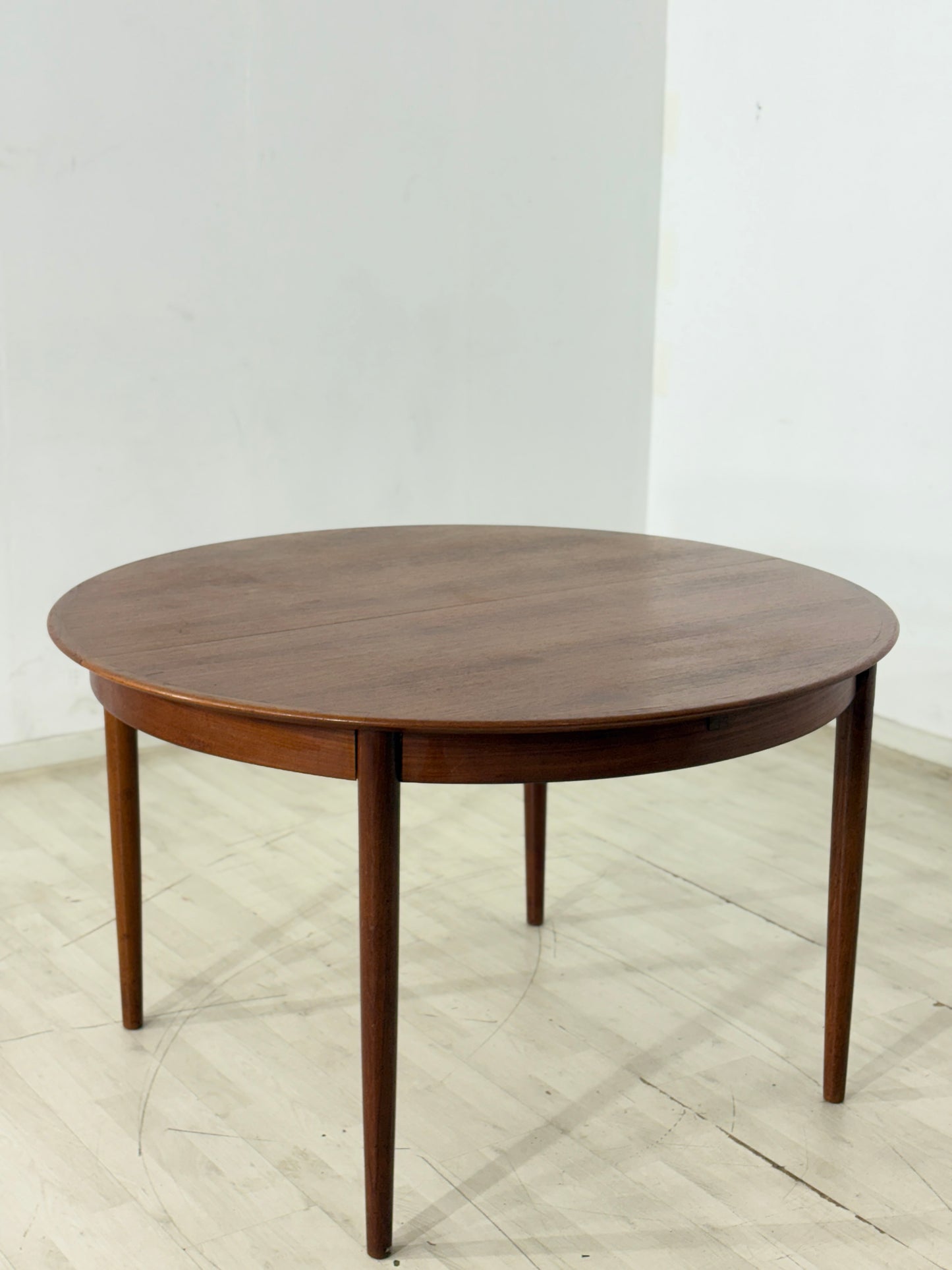 Danish Teak Dining Table Wooden Table Dining Room Table Extendable DYRLUND