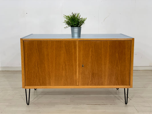 Mid Century Schrank Holz Anrichte Kommode Sideboard