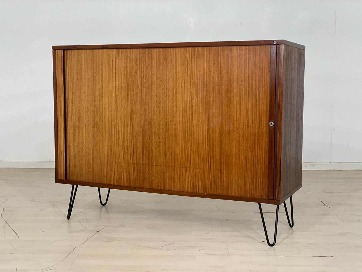 Rosewood chest of drawers filing cabinet vintage