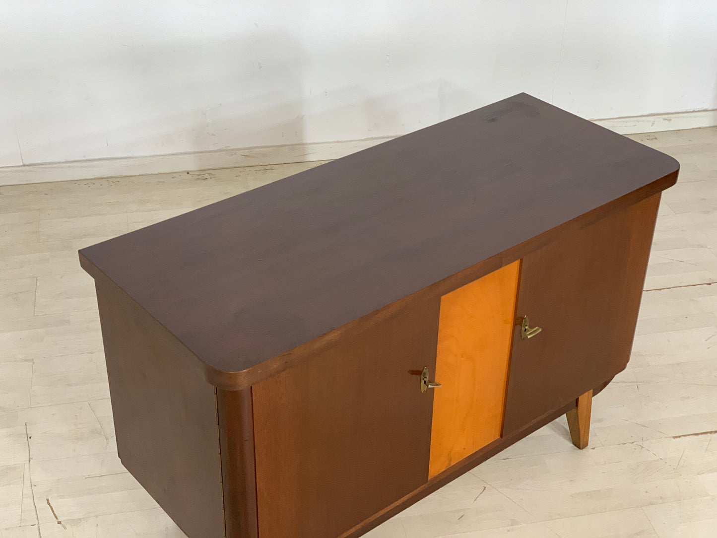 Mid Century Chest of Drawers Sideboard Cabinet Vintage