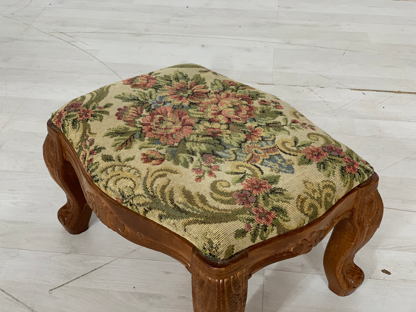 Vintage footstool stool footstool