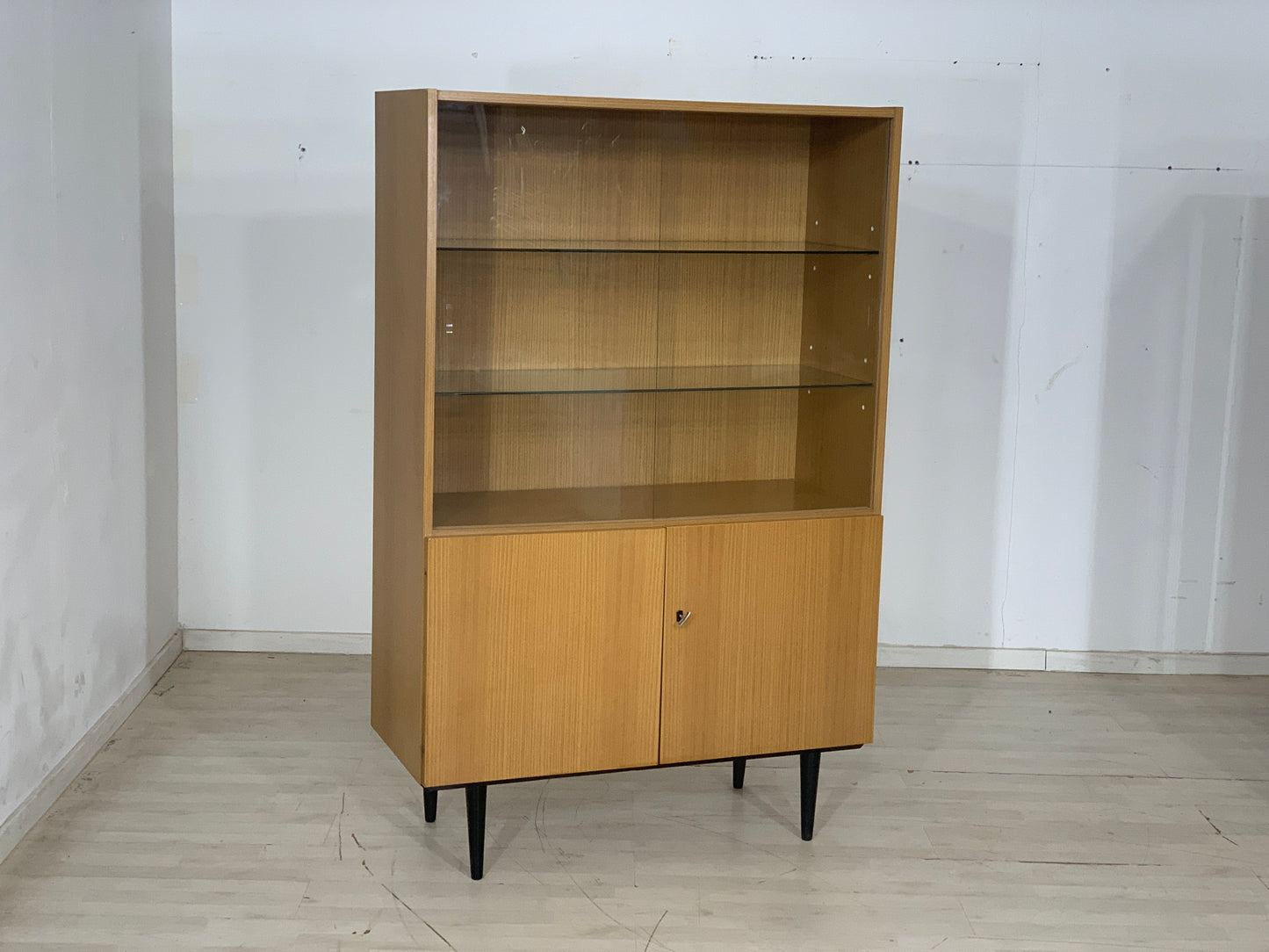 Mid Century Display Cabinet Highboard Cabinet Vintage
