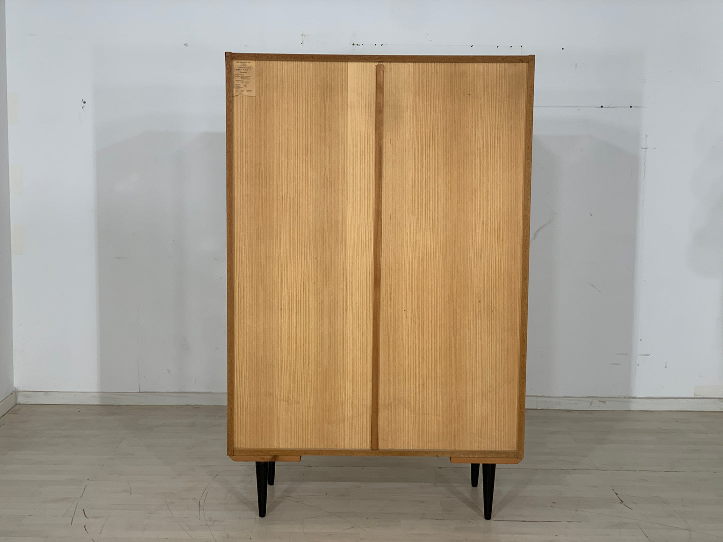 Mid Century Highboard Cabinet Display Cabinet Vintage