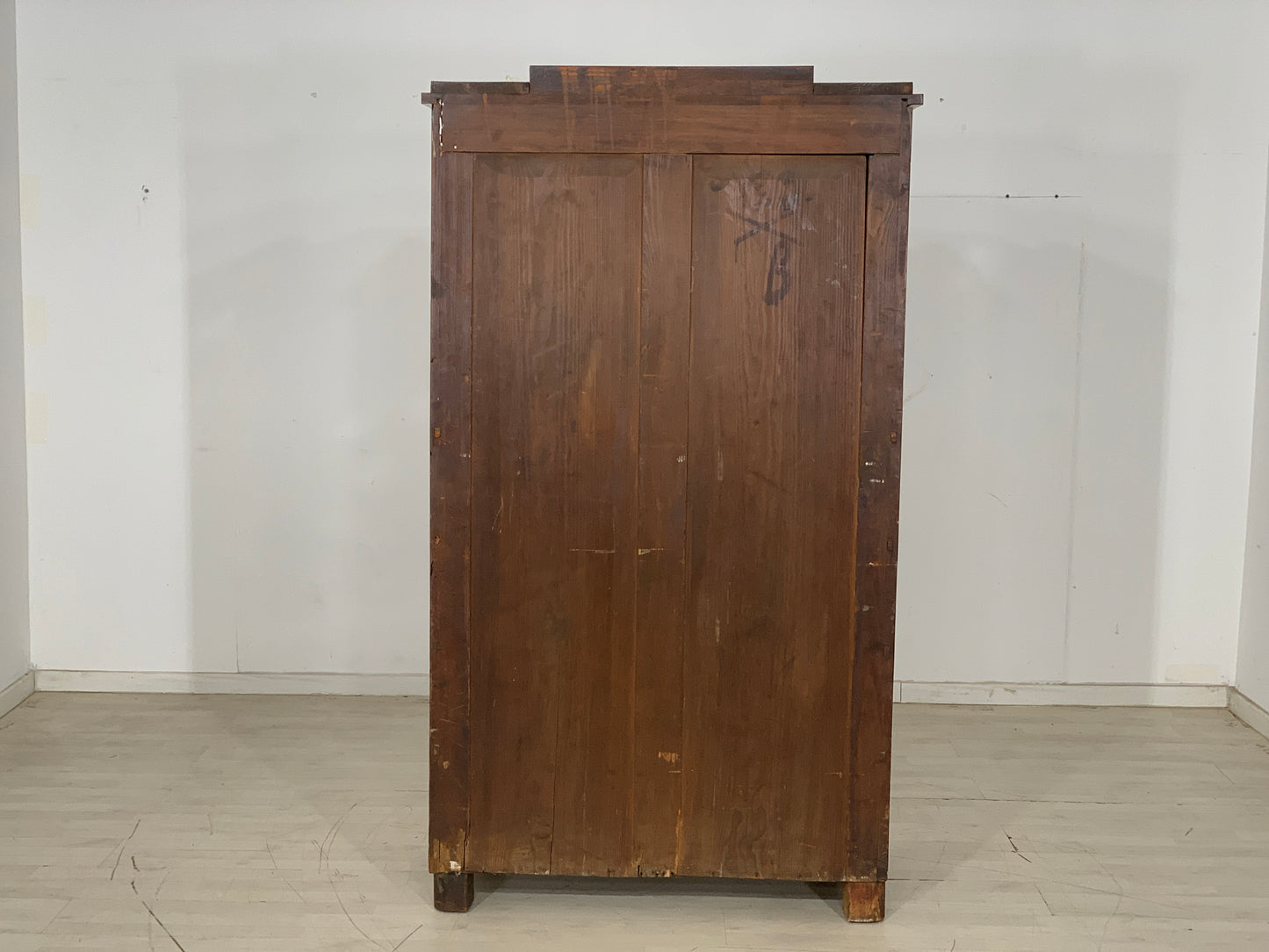 High-quality Biedermeier cabinet compartment cabinet around 1880
