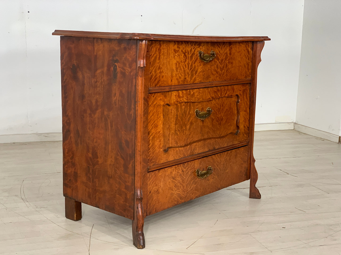 Wilhelminian style chest of drawers, wardrobe, laundry chest around 1920