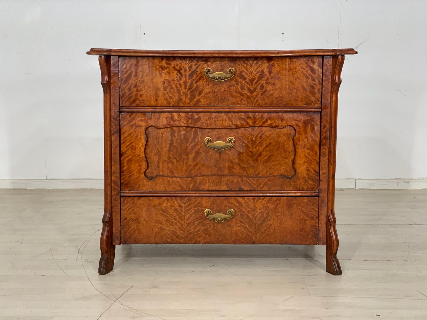 Wilhelminian style chest of drawers, wardrobe, laundry chest around 1920
