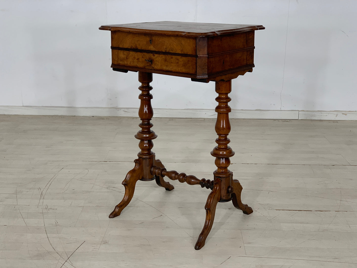 Biedermeier Nähtisch Beistelltisch Kommode Flurtisch