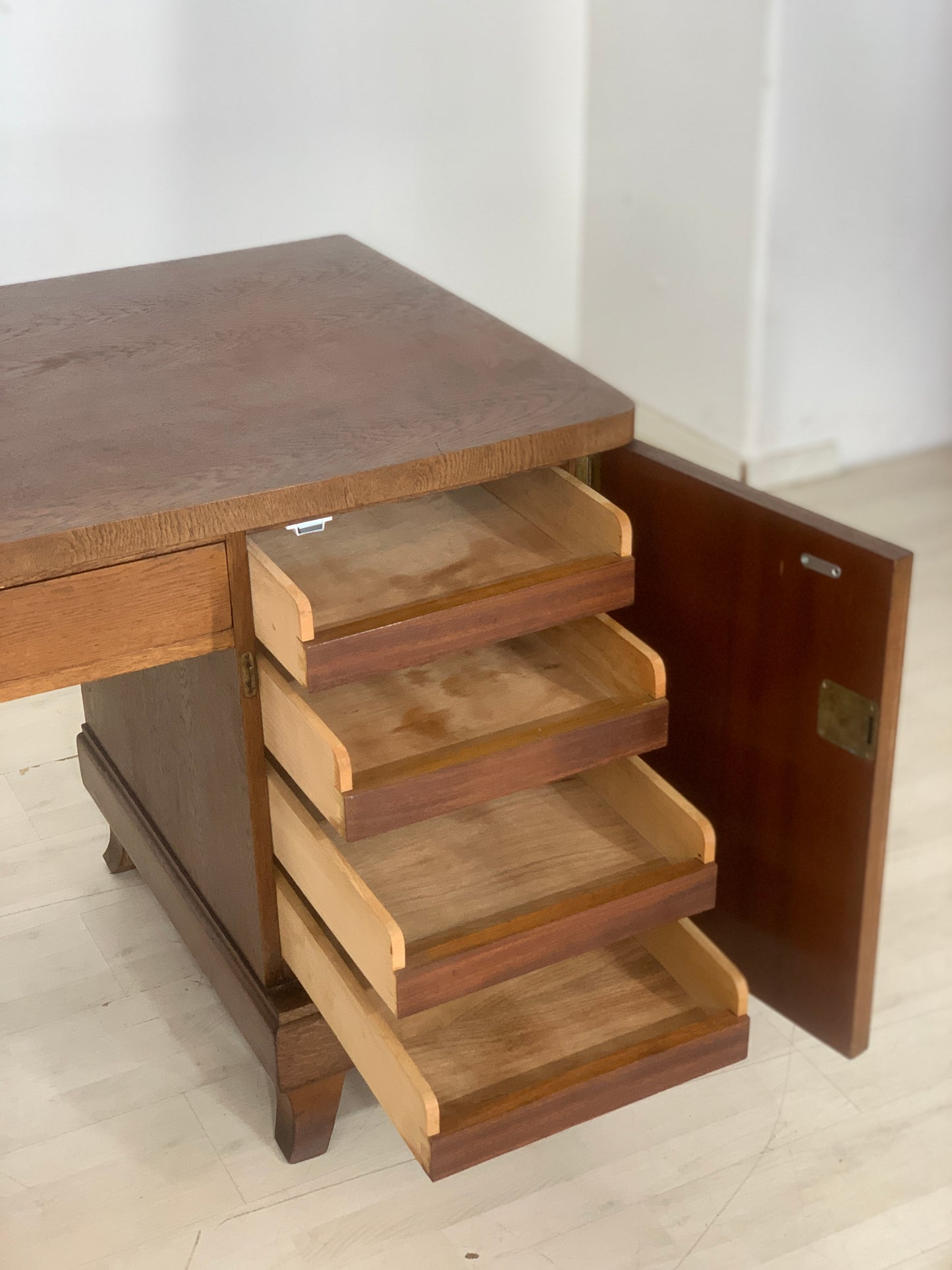 Art Nouveau desk table desk vintage