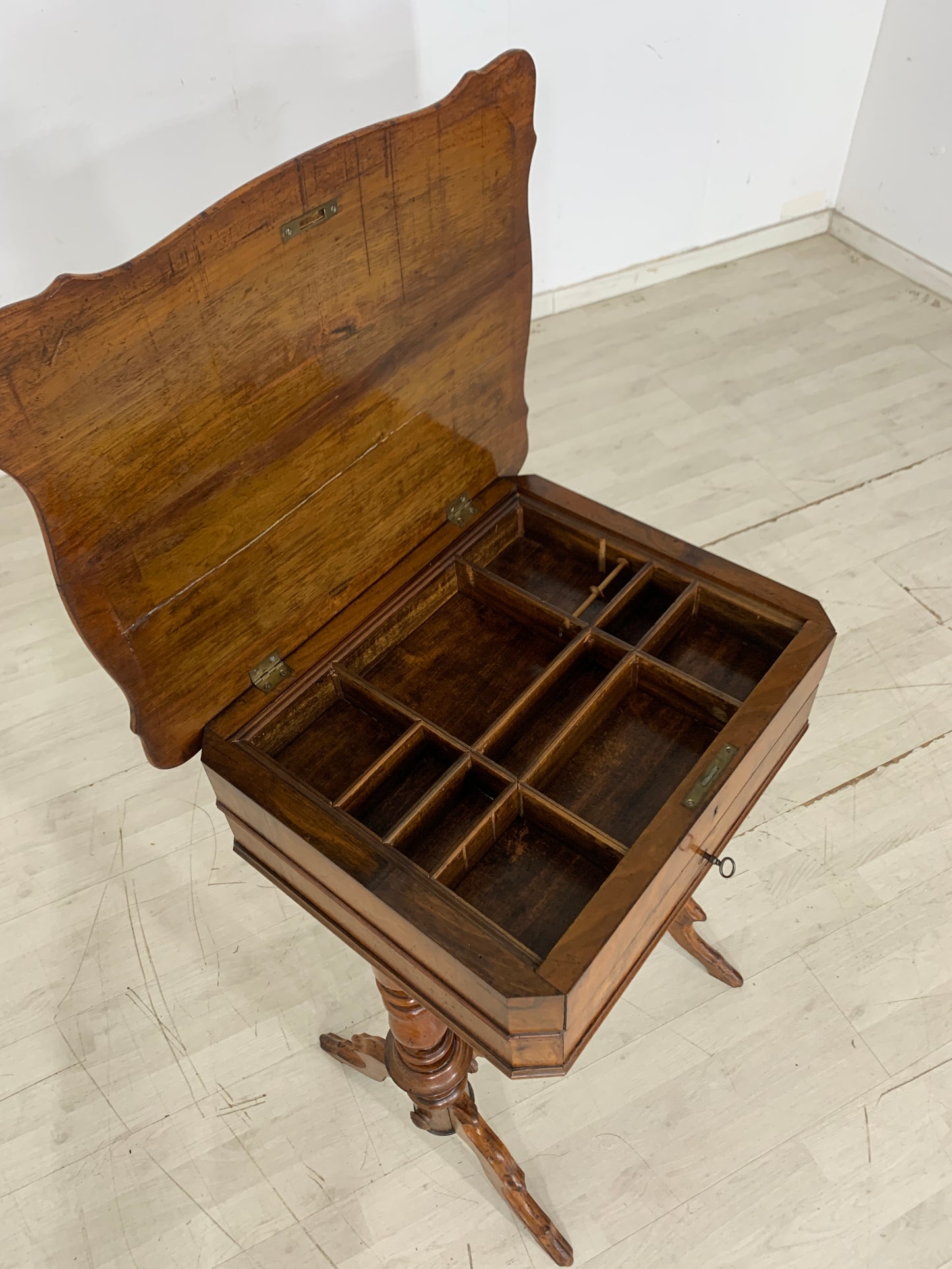 Biedermeier Nähtisch Beistelltisch Kommode Flurtisch