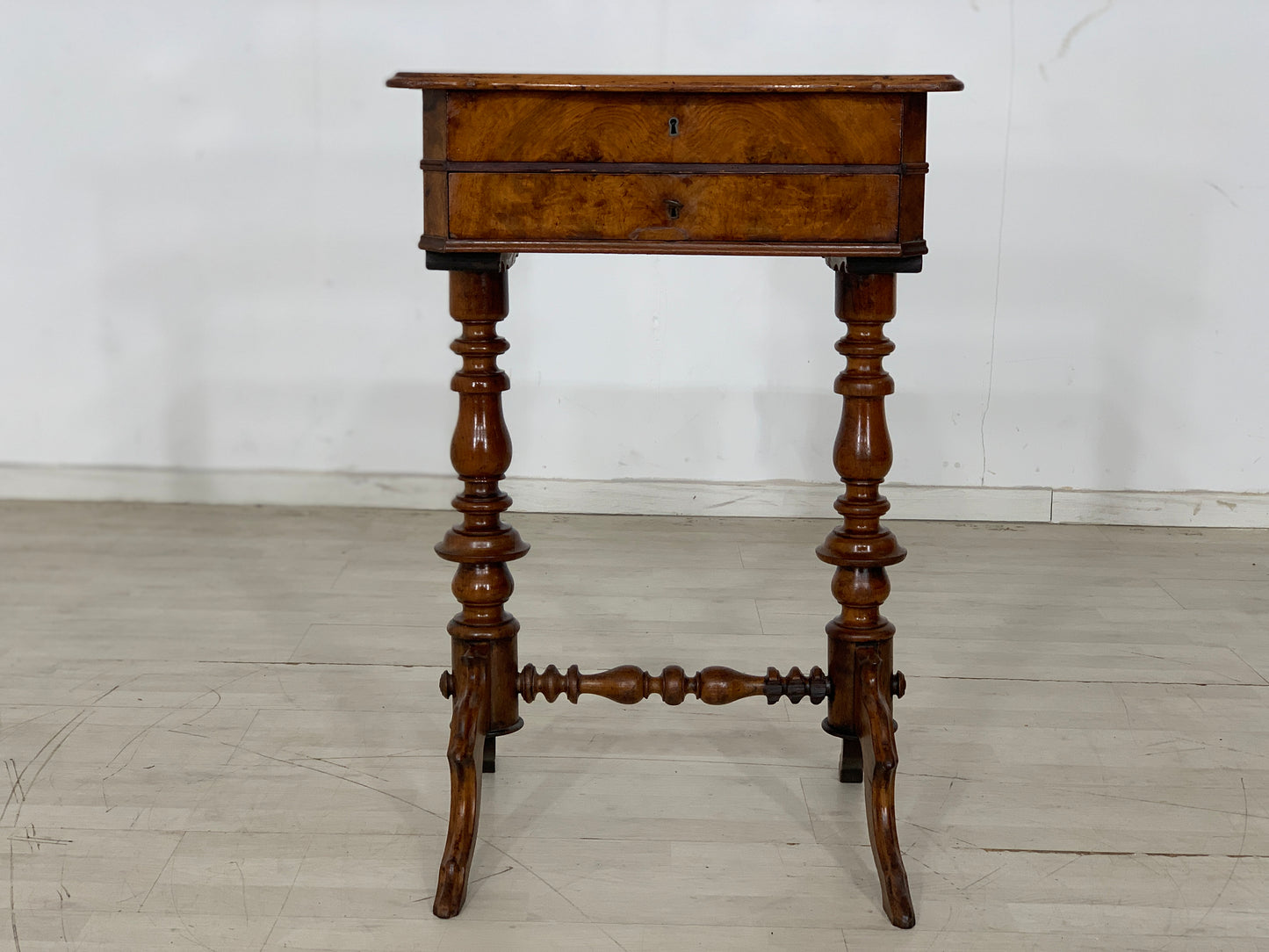 Biedermeier Nähtisch Beistelltisch Kommode Flurtisch
