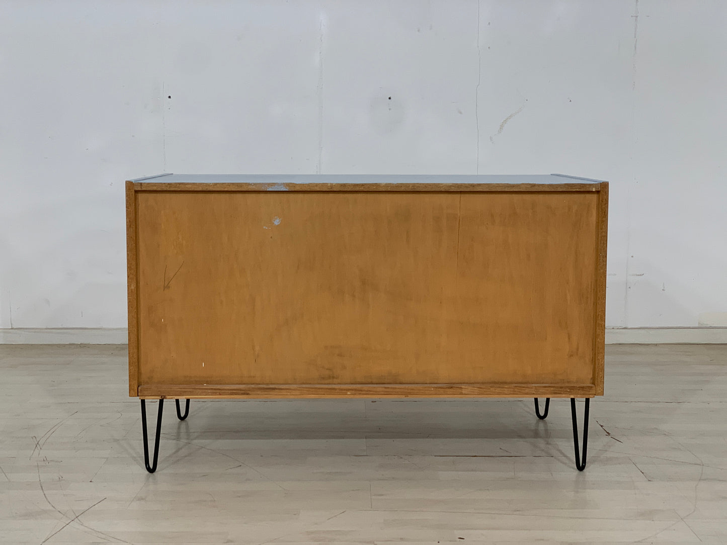 Mid Century Schrank Holz Anrichte Kommode Sideboard