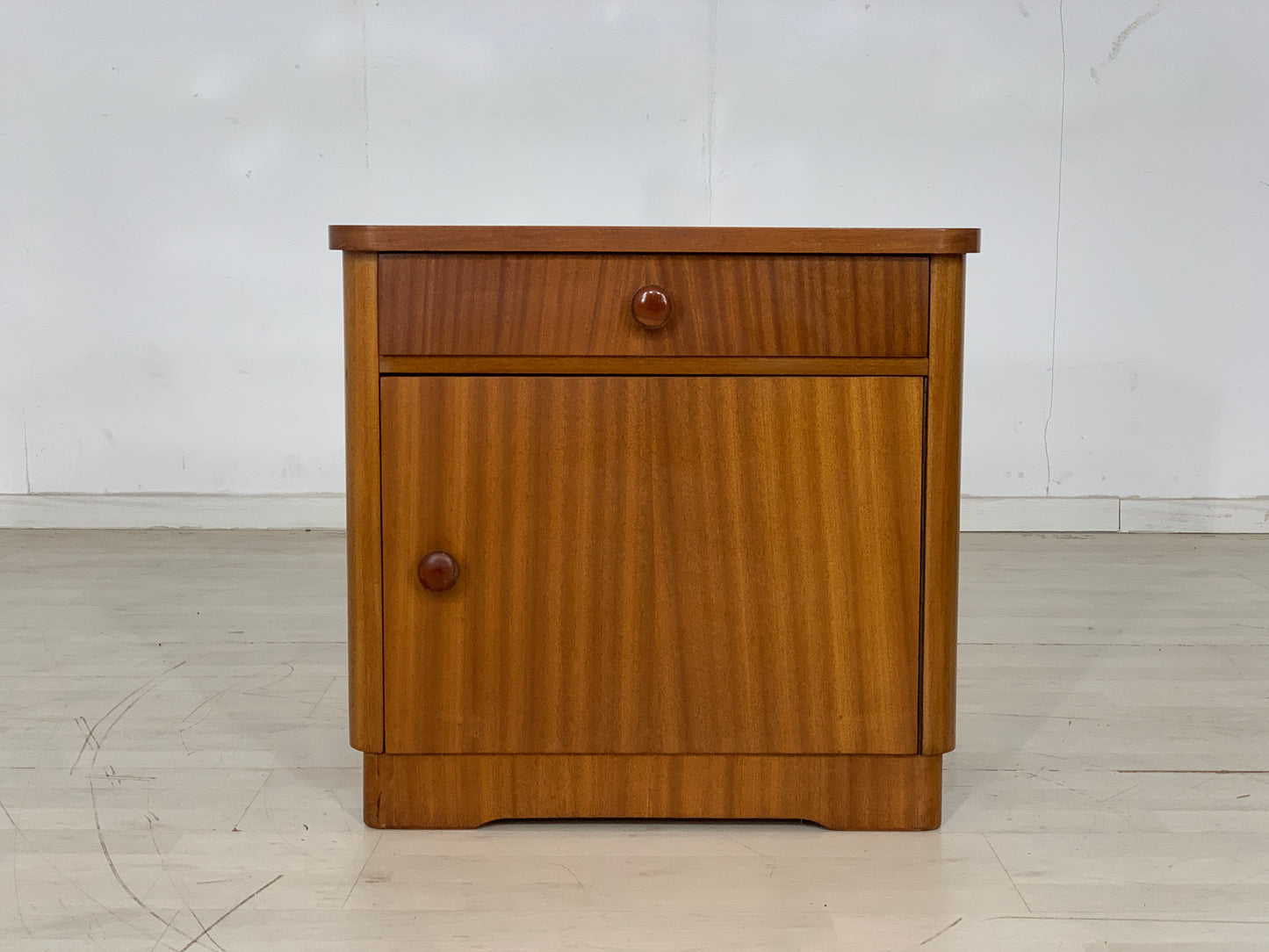 Mid Century Bedside Table Nightstand Chest of Drawers Vintage