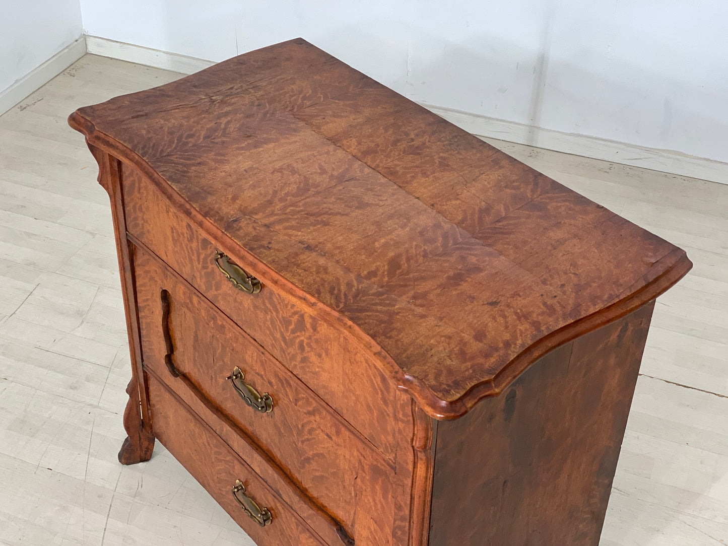 Wilhelminian style chest of drawers, wardrobe, laundry chest around 1920