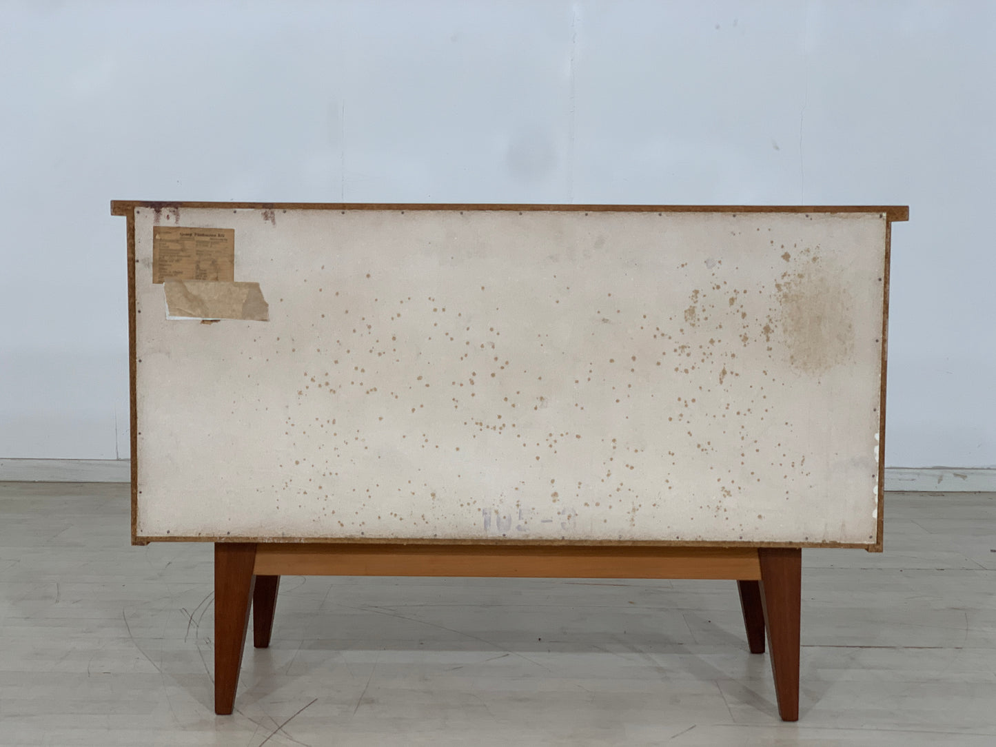 Commode à tiroirs du milieu du siècle, buffet vintage