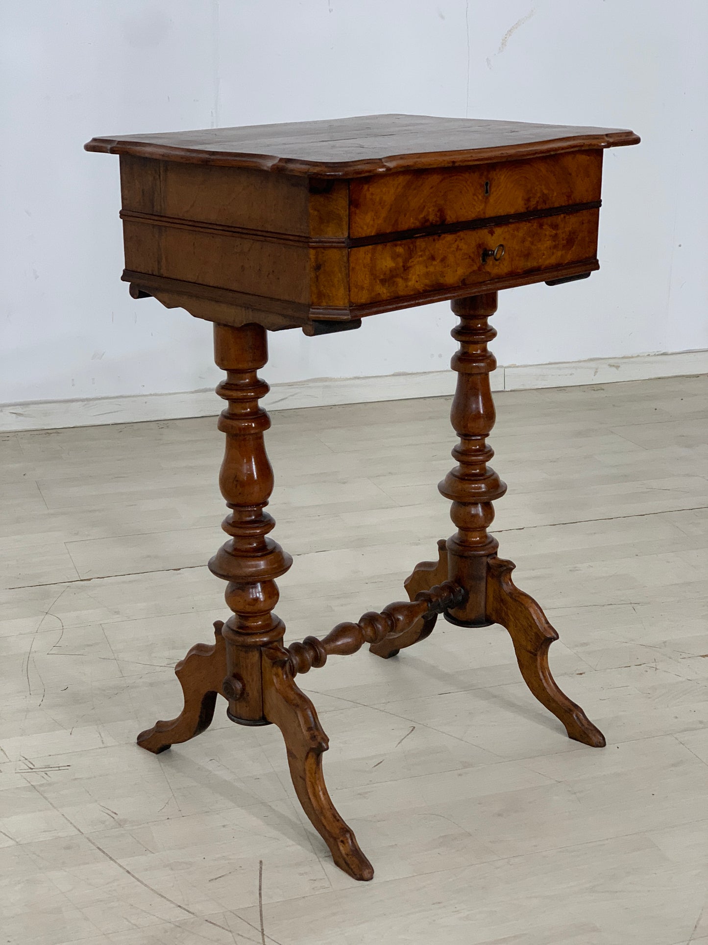 Biedermeier Nähtisch Beistelltisch Kommode Flurtisch