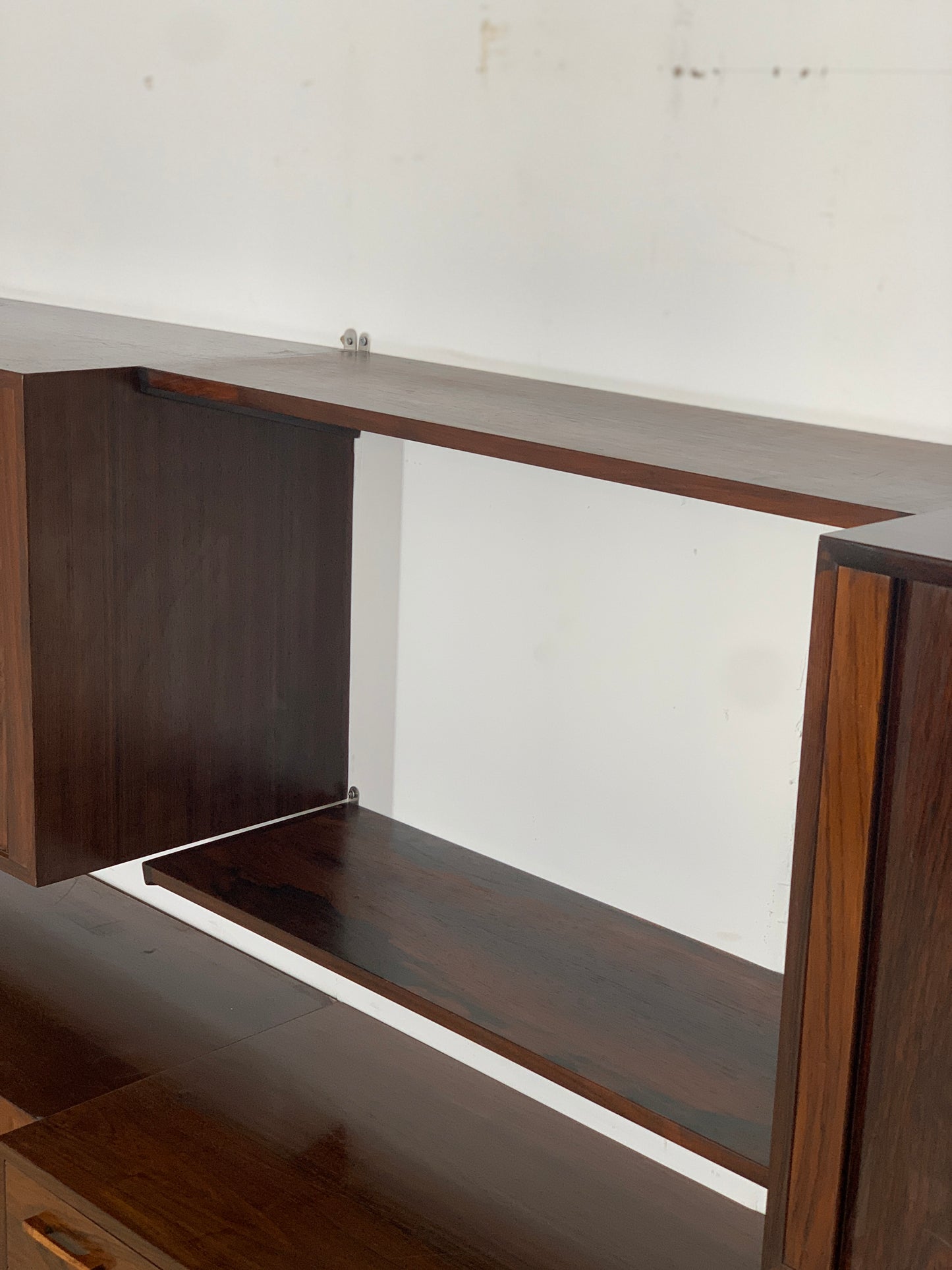 Kai Kristiansen rosewood wall unit living room cabinet vintage