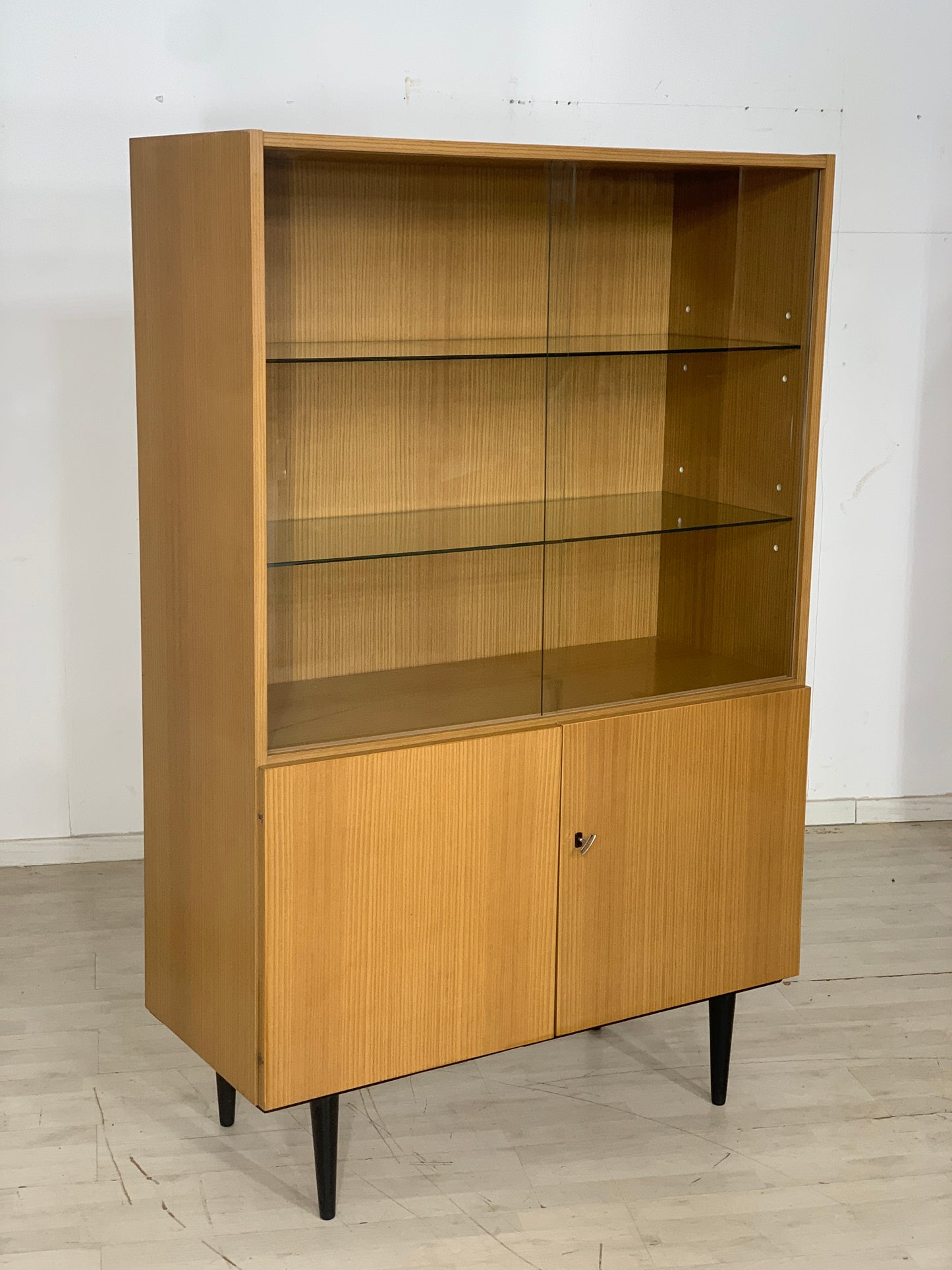 Mid Century Display Cabinet Highboard Cabinet Vintage