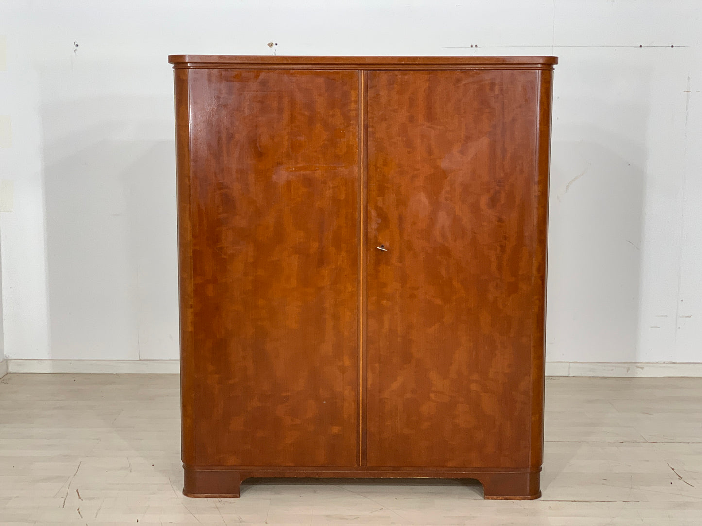 Mid Century Linen Cabinet Wardrobe Vintage