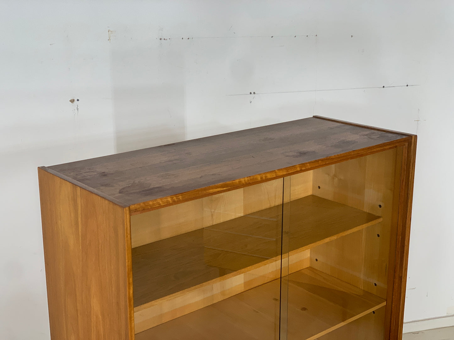 Mid Century Highboard Cabinet Display Cabinet Vintage