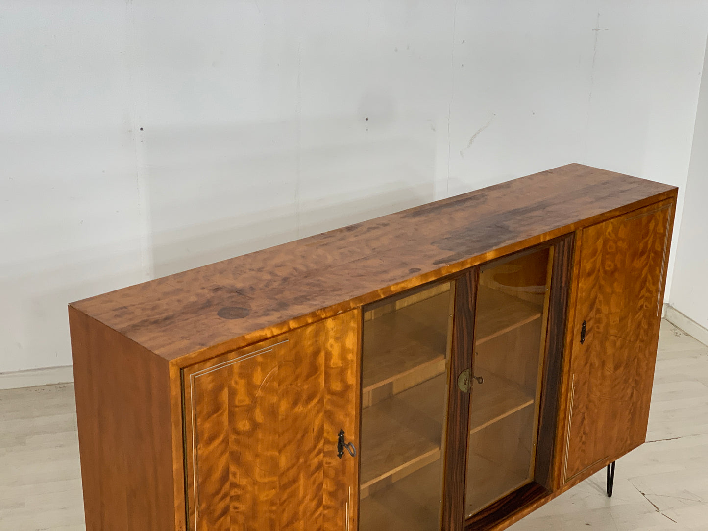 Mid Century Highboard Cabinet Buffet Vintage