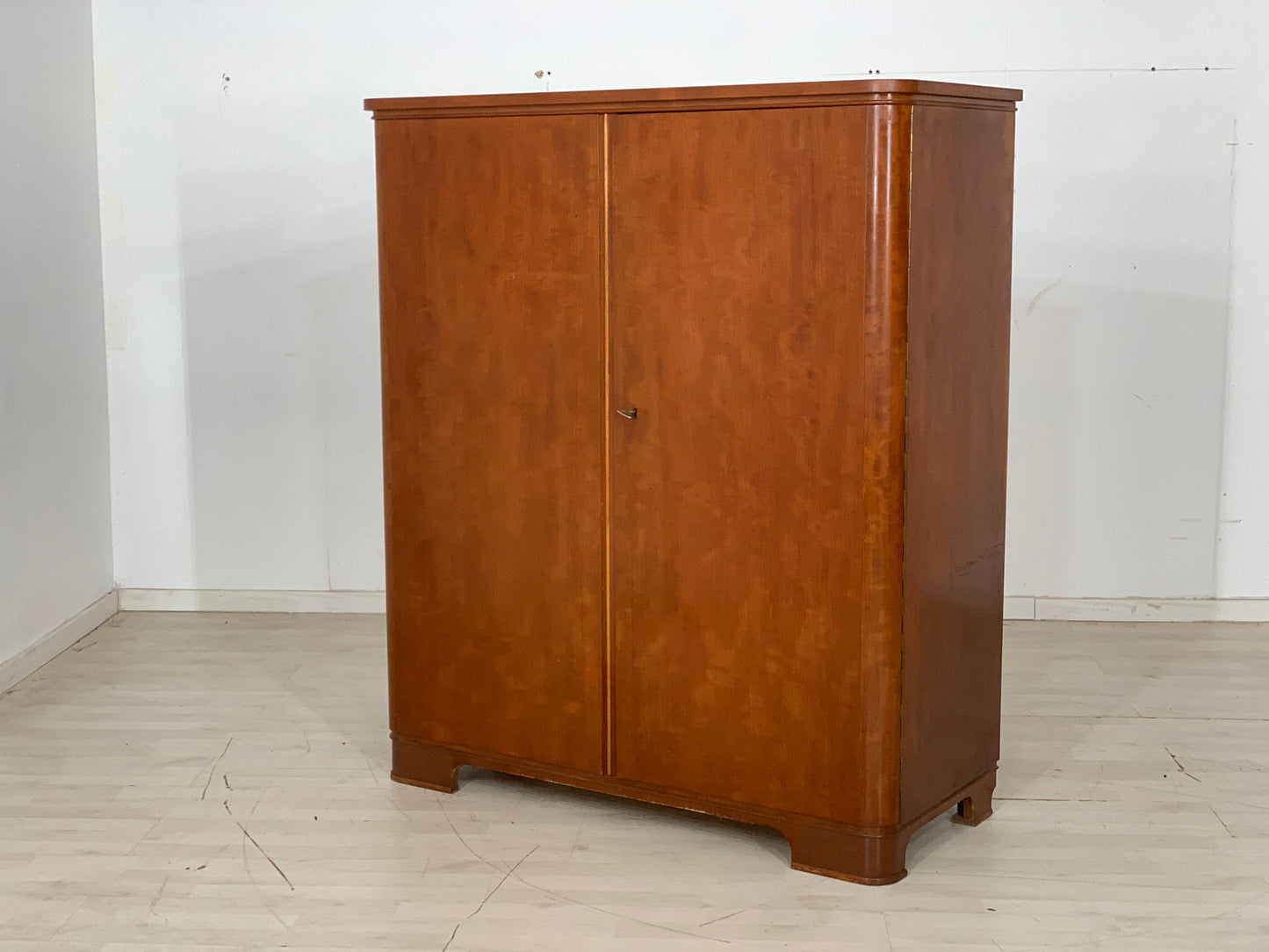 Mid Century Linen Cabinet Wardrobe Vintage
