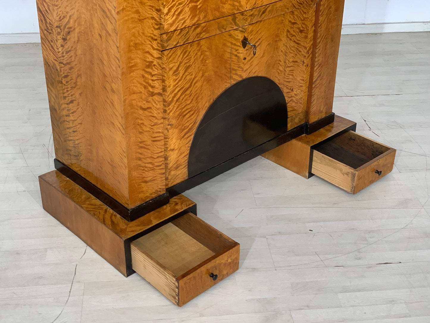 Art Deco secretary cabinet office cabinet antique