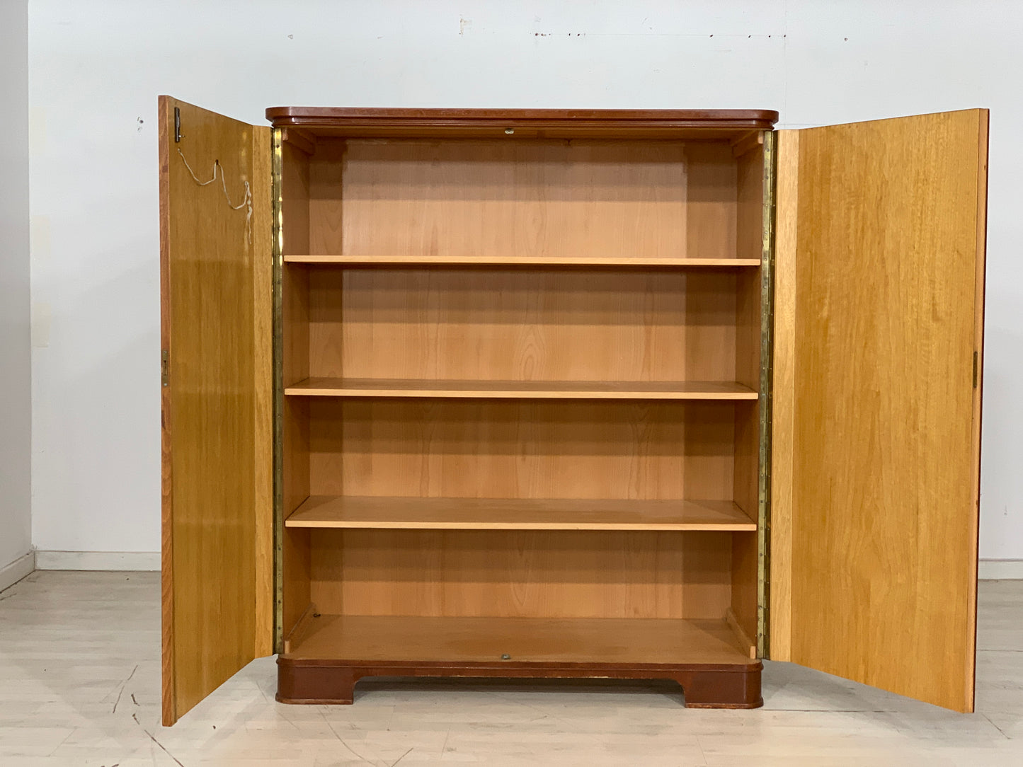 Mid Century Linen Cabinet Wardrobe Vintage