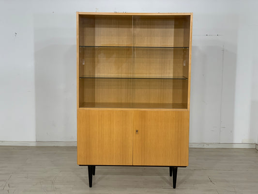 Mid Century Highboard Cabinet Display Cabinet Vintage