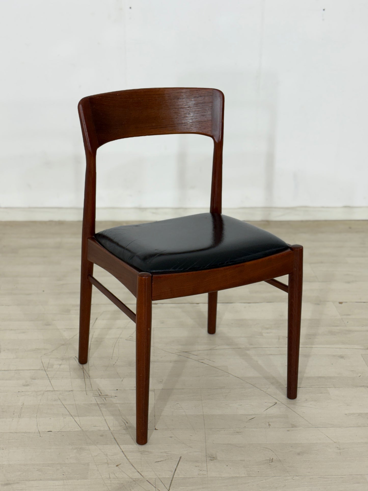 4x Henning Kjarnulf Teak Stühle Esszimmerstühle Stuhl Esszimmerstuhl Vintage