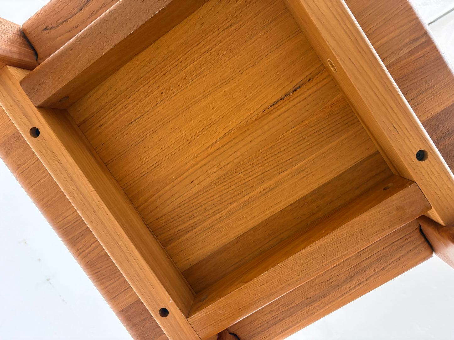 Dyrlund Couchtisch – Dänisches Design Wohnzimmertisch – Teak massiv – Mid-Century Vintage