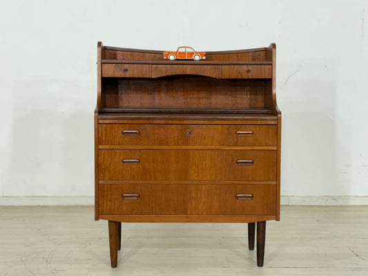 Danish Teak Sekratär Schreibtisch Schreibschrank Vintage