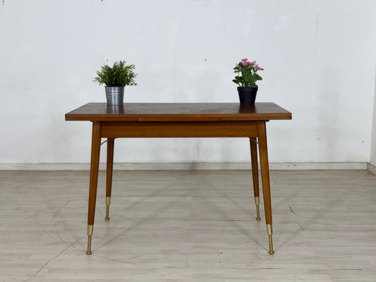 Mid century Esstisch Wohnzimmertisch Ausziehbar Holz Küchentisch Tisch dinning table Vintage
