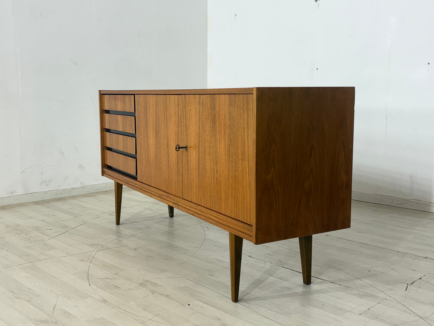 Teak Sideboard Schrank Kommode Vintage