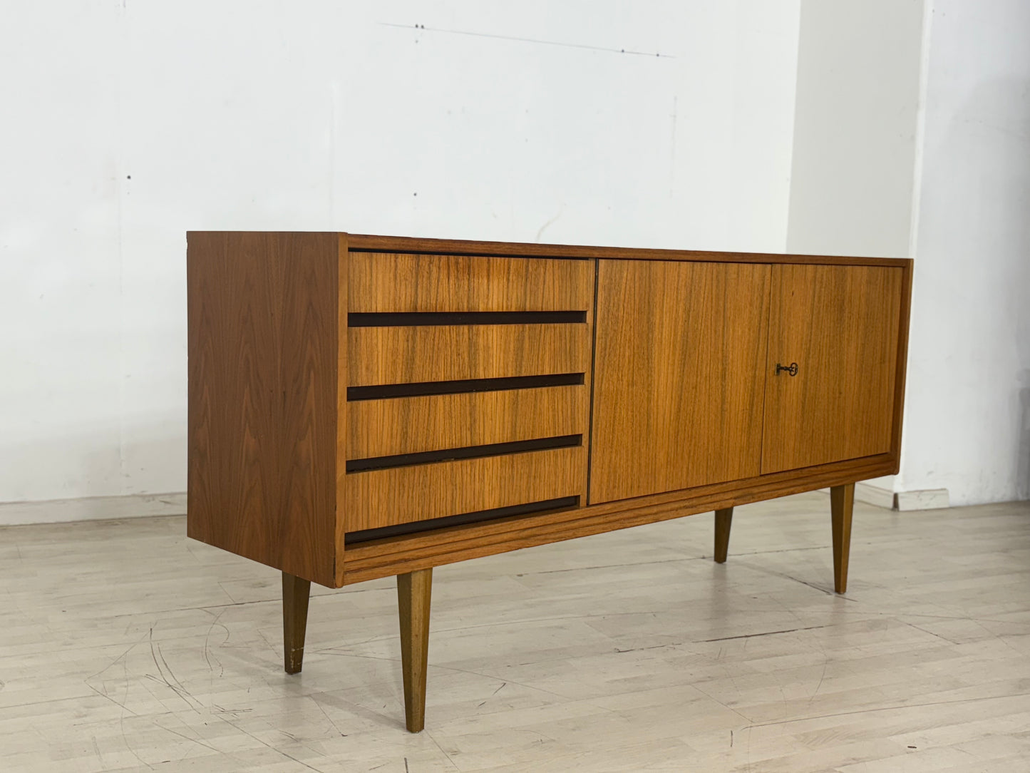 Teak Sideboard Schrank Kommode Vintage