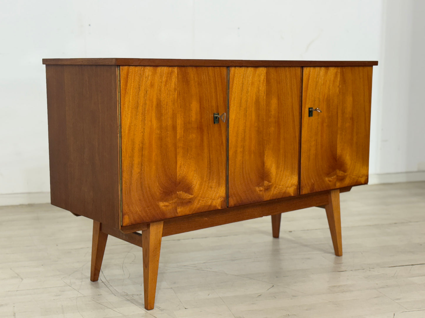 Mid Century Kommode Wohnzimmerschrank Schrank Vintage