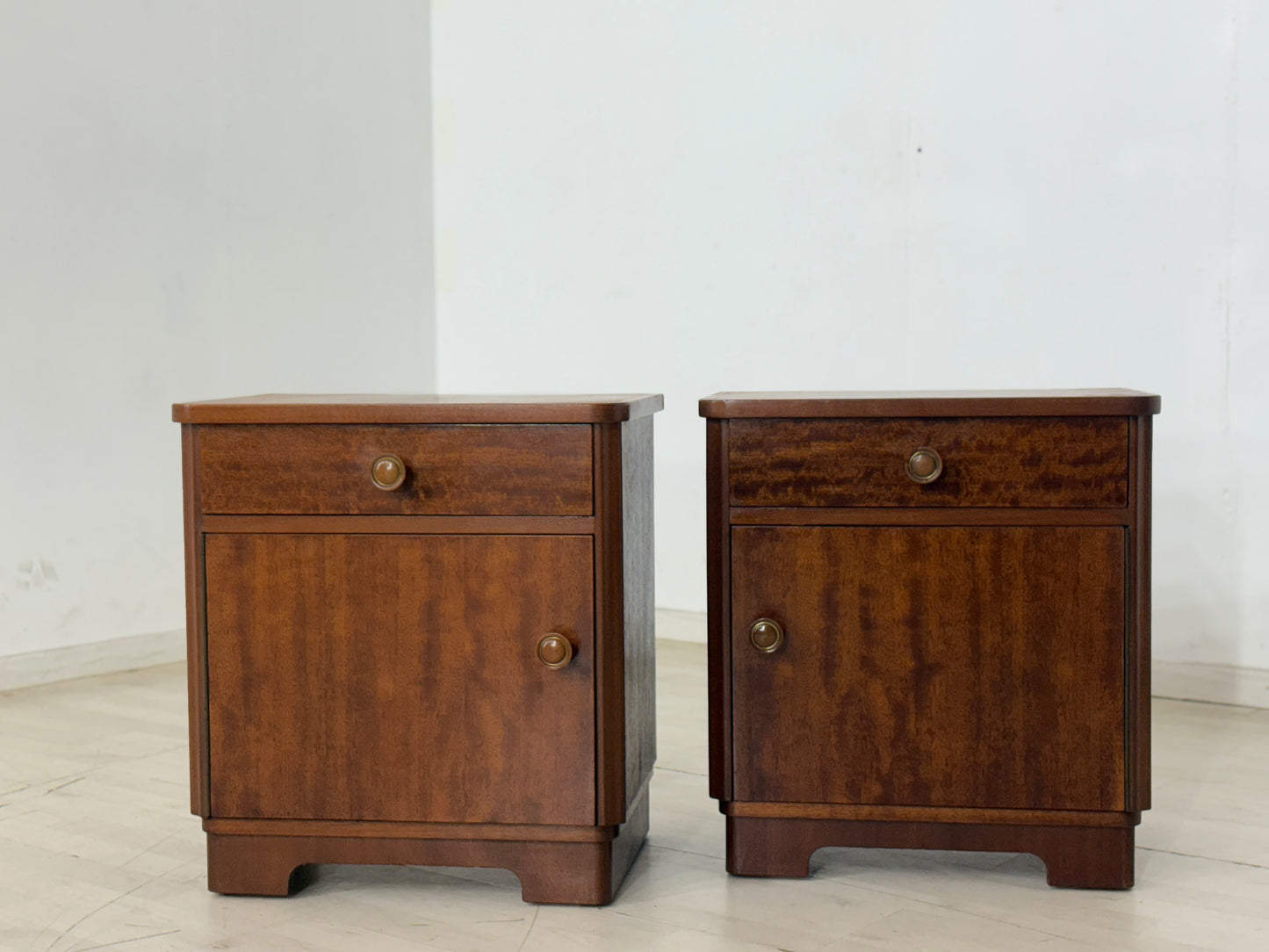 2x Vintage Nachtschrank Nachtschränke Nachttisch