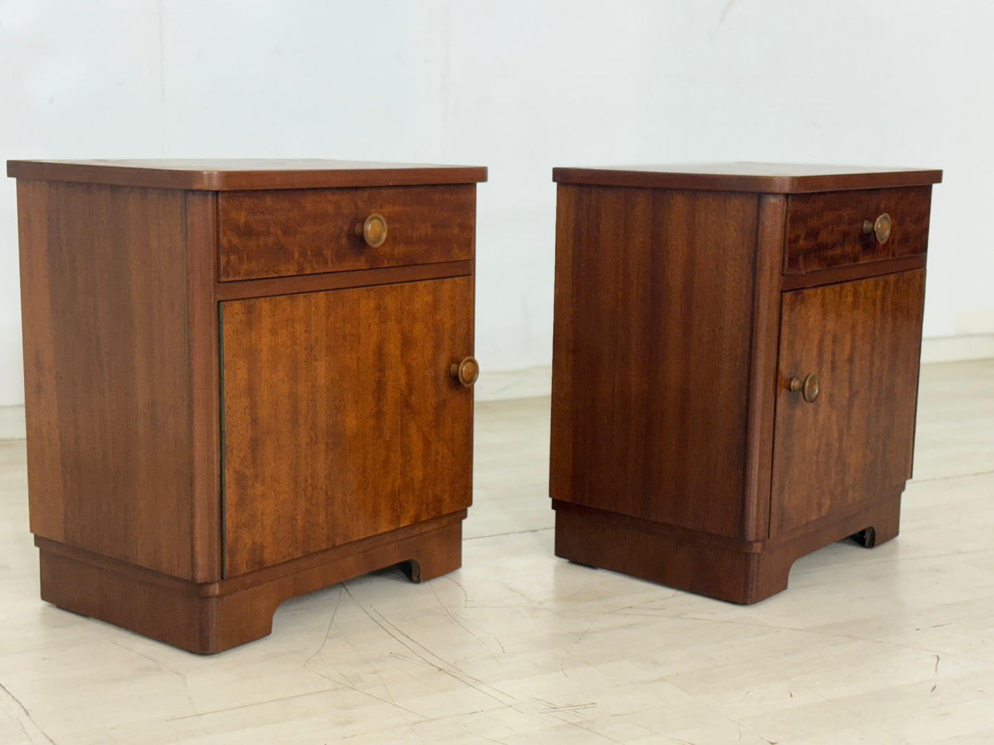 2x Vintage Nachtschrank Nachtschränke Nachttisch