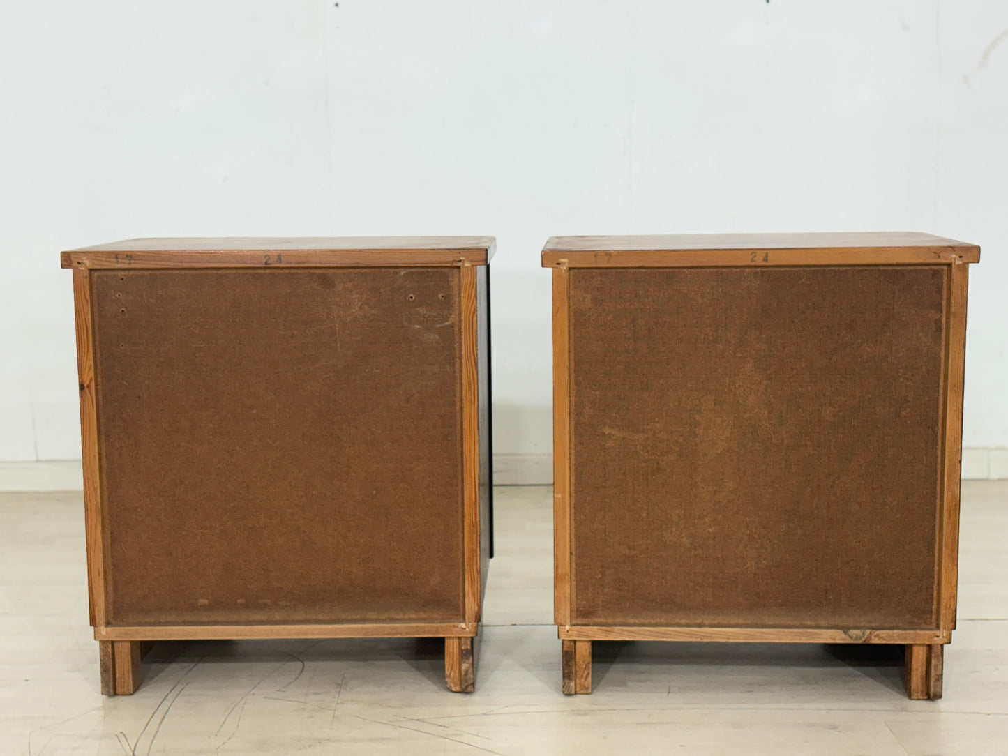 2x Vintage Nachtschrank Nachtschränke Nachttisch