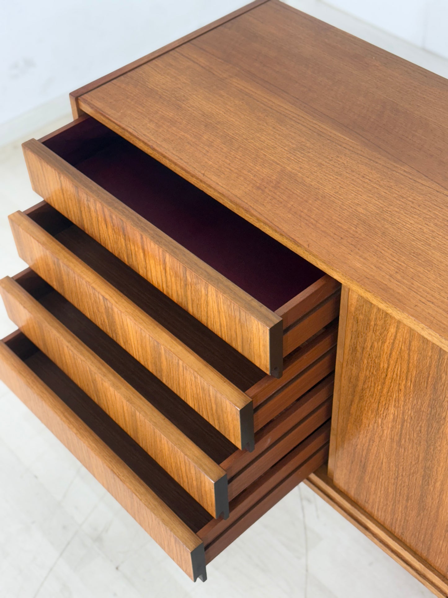 Teak Sideboard Schrank Kommode Vintage