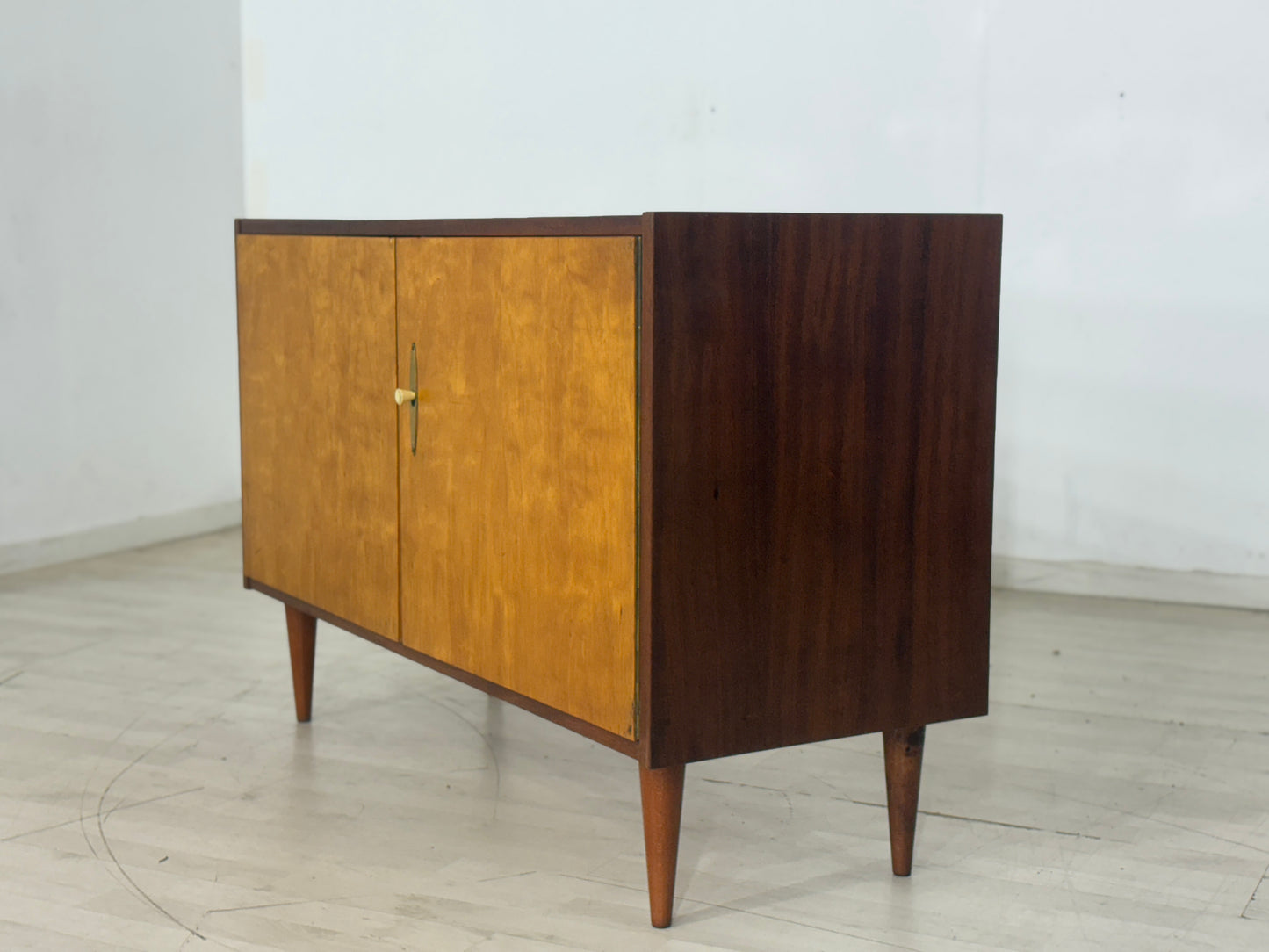 Mid Century Kommode Wohnzimmerschrank Wohnzimmeranrichte Schrank Vintage