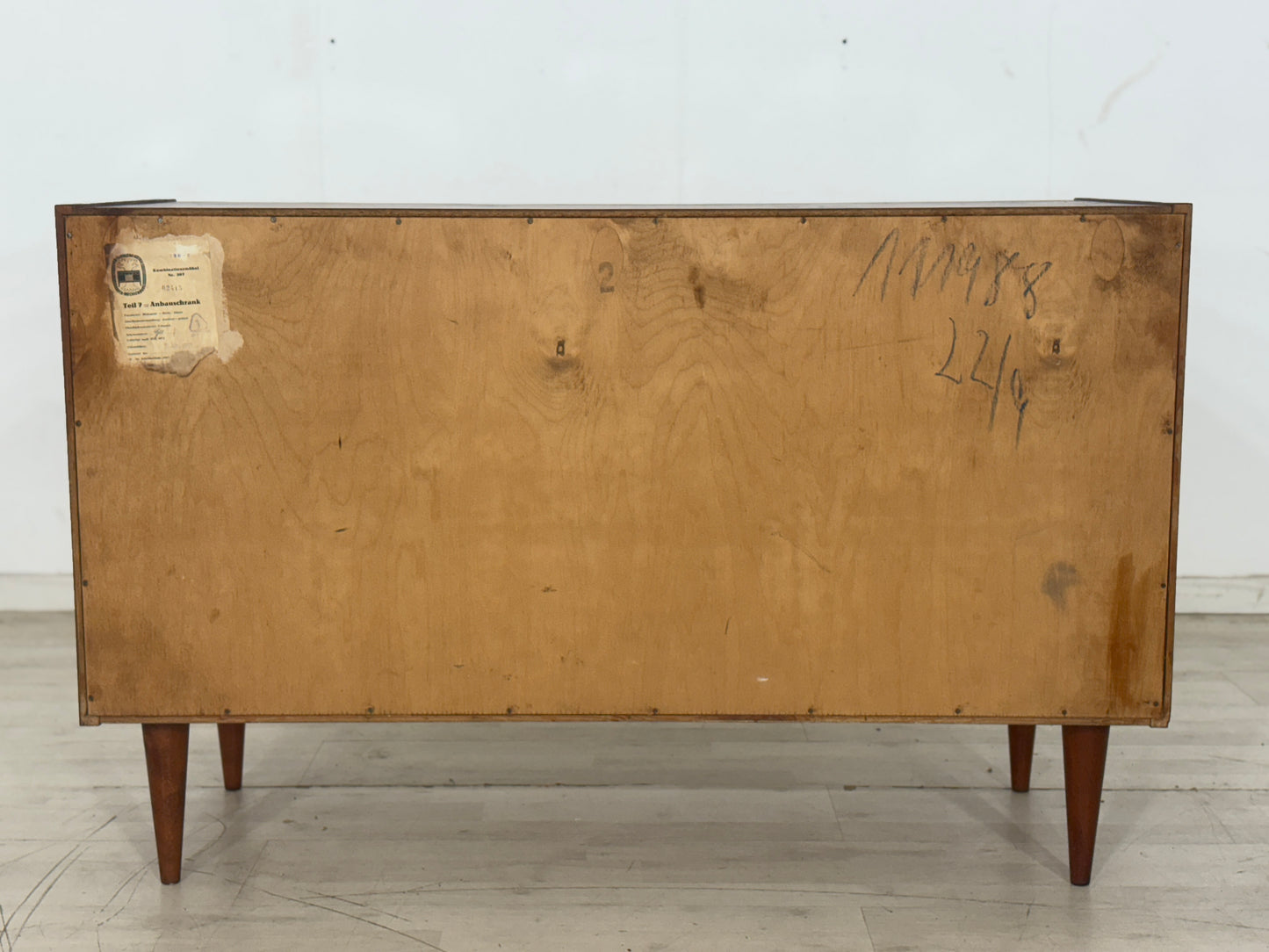 Mid Century Kommode Wohnzimmerschrank Wohnzimmeranrichte Schrank Vintage