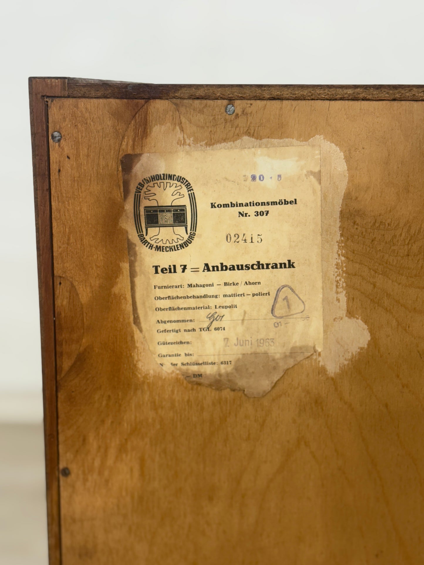 Mid Century Kommode Wohnzimmerschrank Wohnzimmeranrichte Schrank Vintage