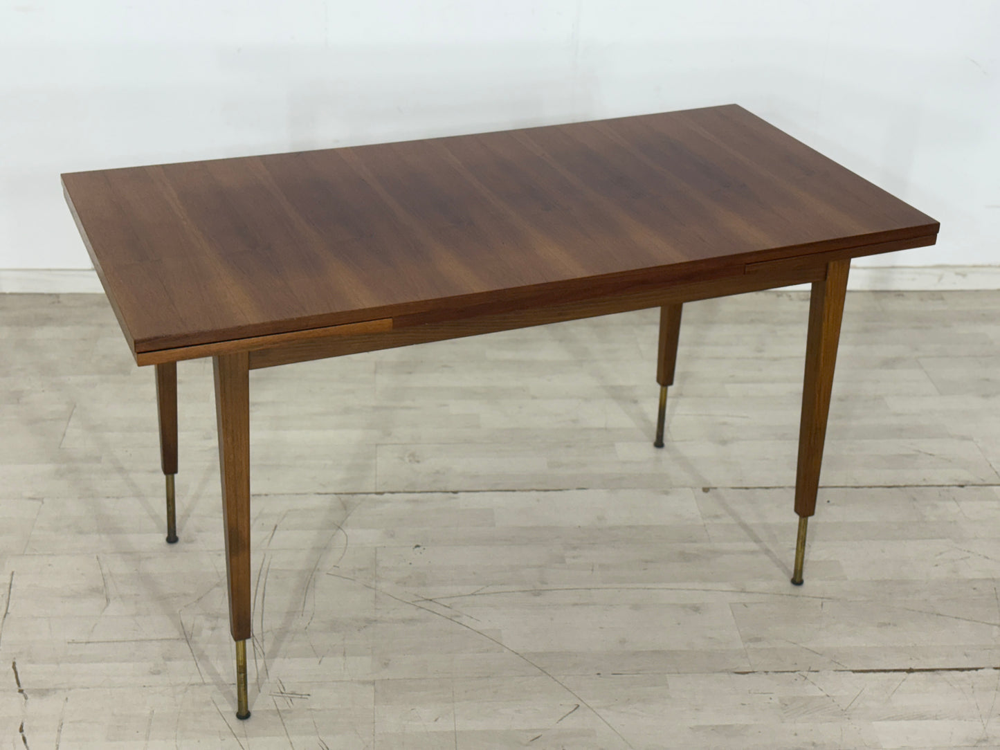 Mid Century Esstisch Küchentisch Ausziehbarer Holz Tisch Vintage