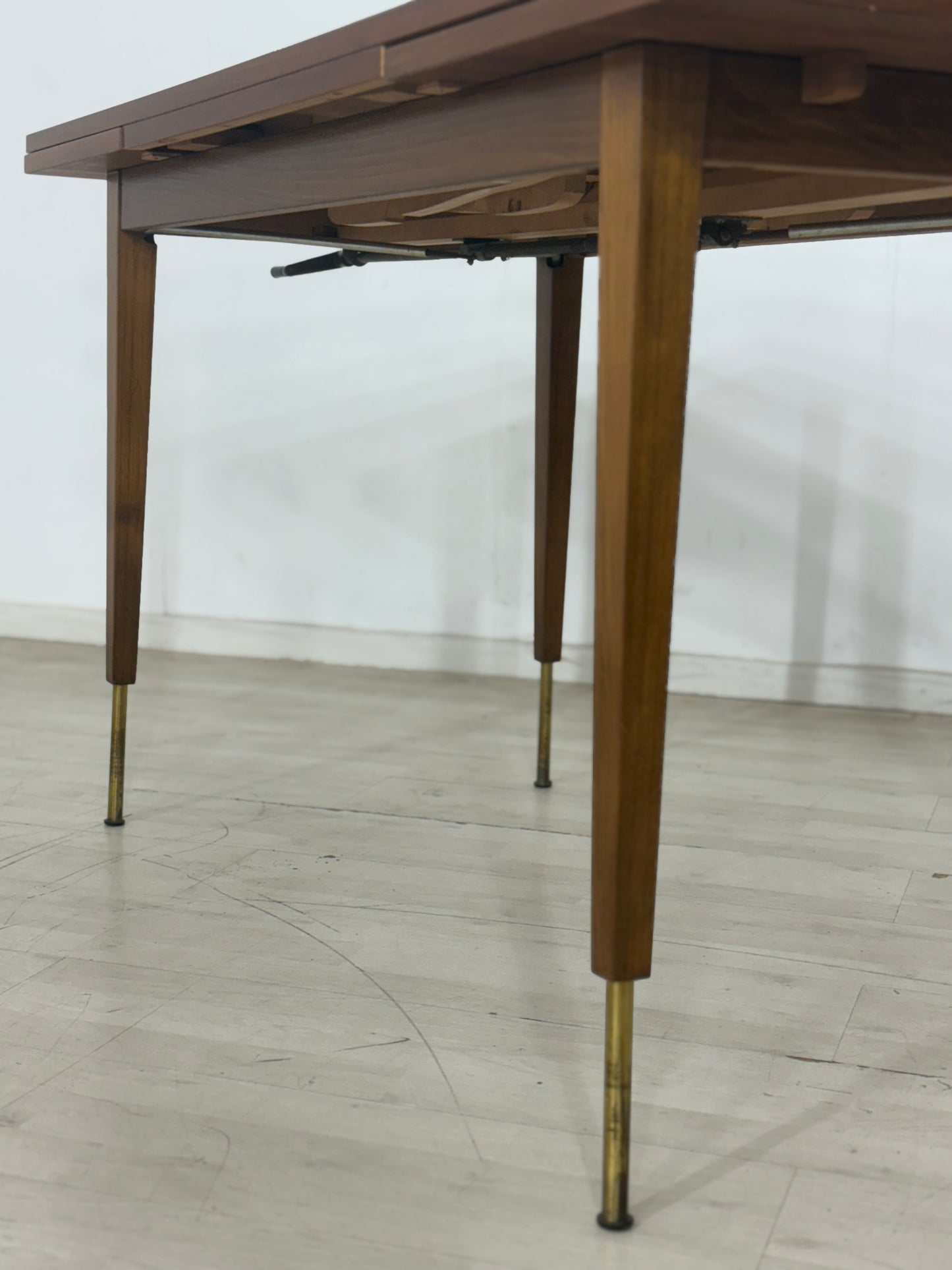 Mid Century Esstisch Küchentisch Ausziehbarer Holz Tisch Vintage