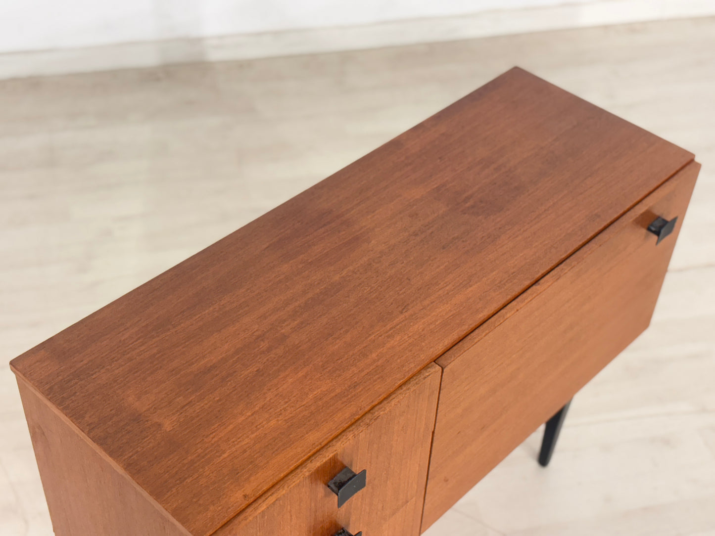 Mid Century Teak Kommode Flurschrank Flurkommode Vintage